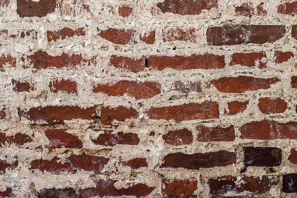 eski kırmızı tuğla duvar dokusu arkaplanı.