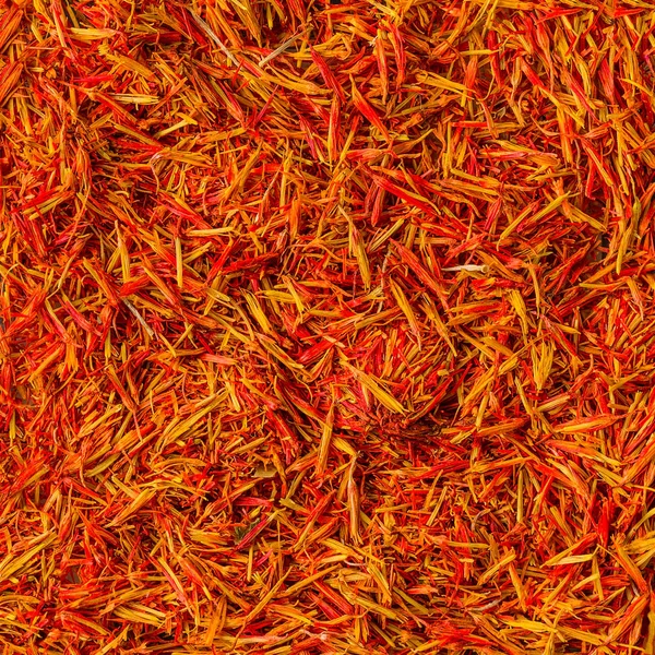 Saffron Threads in full frame. saffron background — Stock Photo, Image