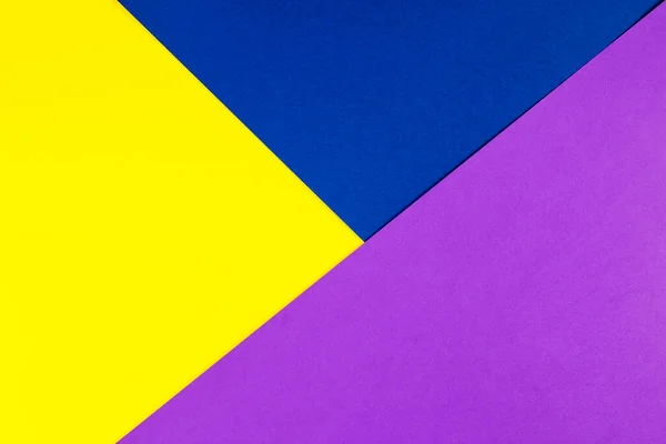 Concepção mínima de geometria. Papel multicolorido . — Fotografia de Stock