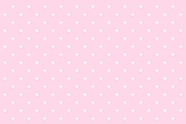 Polka noktasız desen. Pembe arka planda beyaz noktalar. Ekose, masa örtüsü, kıyafet, gömlek, elbise, kağıt, yatak, yorgan ve diğer tekstil ürünleri için.