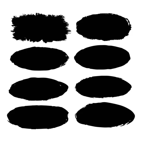 Háttérképek feliratok fekete foltok festék — Stock Vector