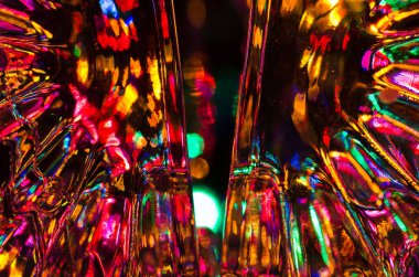 Özet: Fantasy arka plan parlak ve renkli ışık 