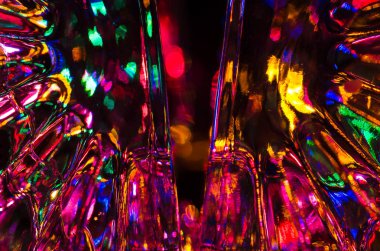 Özet: Fantasy arka plan parlak ve renkli ışık