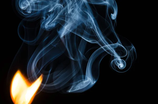 Feuer Ist Ist Rauch — Stockfoto