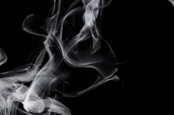 Nature Abstract Delicate Beauty Elegance Wisp White Smoke — Stock Photo, Image