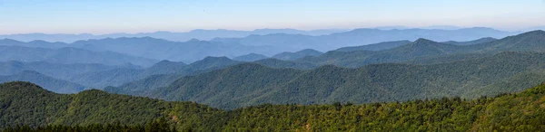 Appalachian Mountain View Podél Blue Ridge Parkway — Stock fotografie