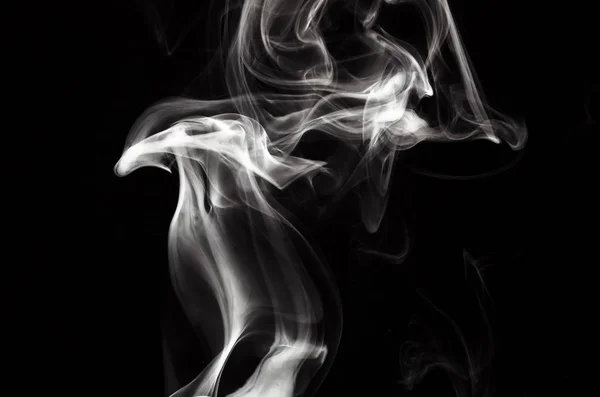 Nature Abstract Delicate Beauty Elegance Wisp White Smoke — Stock Photo, Image