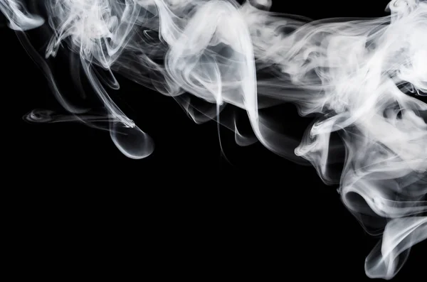 Nature Abstract Delicate Beauty Elegance Wisp White Smoke — Stock Photo, Image