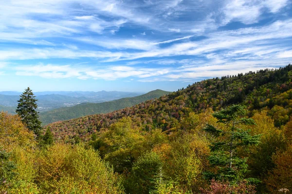 Herfst Appalachen Bekeken Langs Blue Ridge Parkway — Stockfoto