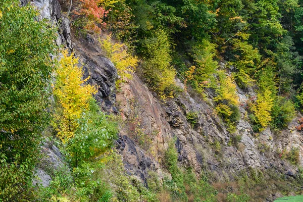 Podzim Appalačských Horách Podél Blue Ridge Parkway — Stock fotografie