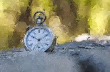 Acımasız ve Durdurulamaz Zaman Geçidi 'nin İzlenimci Biçim Sanatı