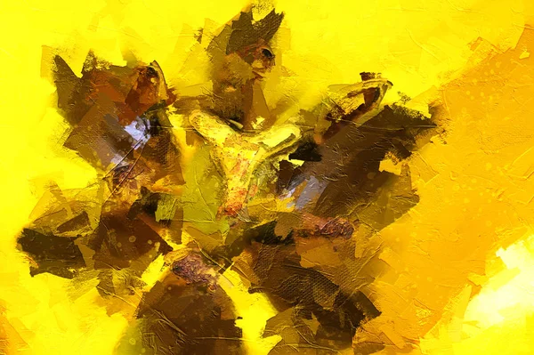 노란색 인상적 — 스톡 사진