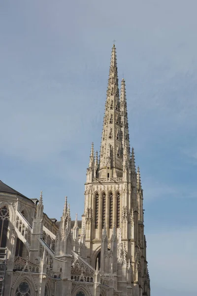 Detal katedry św. Andre w Bordeaux we Francji — Zdjęcie stockowe