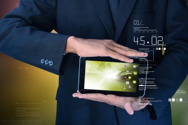 Zaman yönetimi kavramının dijital illüstrasyon