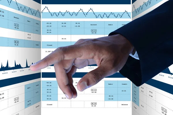 hisse senedi piyasasında satış büyüme grafik dijital illüstrasyon