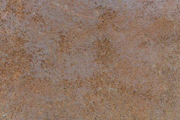 Surface d'une vieille plaque métallique rouillée — Photo
