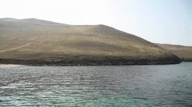 Deniz Baykal doğası. Panorama su