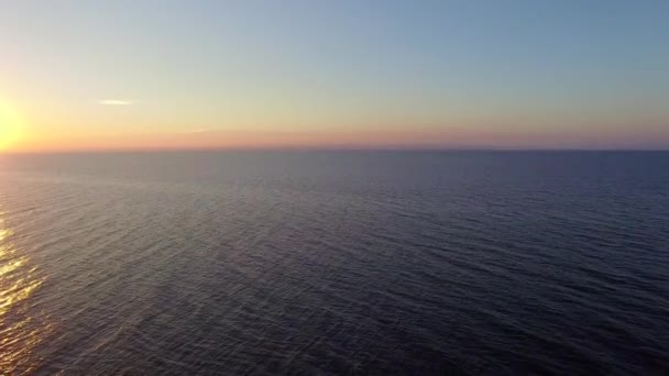 Fotografía Aérea Asentamiento Orilla Del Lago Baikal Vydrino — Vídeos de Stock