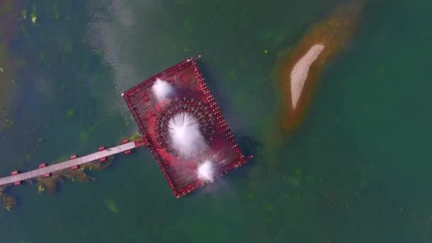 Luchtfotografie Landschap Van Stad Van Bovenaf Zomer Irkoetsk — Stockvideo