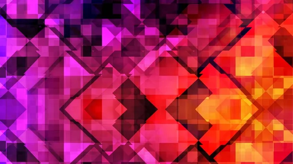 Abstract Rising Geometric Square Shapes and Colorful Line Pattern - Abstract Background Texture — Stock Photo, Image