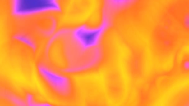 Abstract Lava Liquid Wave Fluid Substance Gradient Blobs Συγχώνευση - 4k Seamless Loop Motion Background Animation — Αρχείο Βίντεο