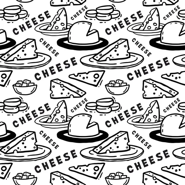 Τυρί χωρίς ραφή πρότυπο — Διανυσματικό Αρχείο