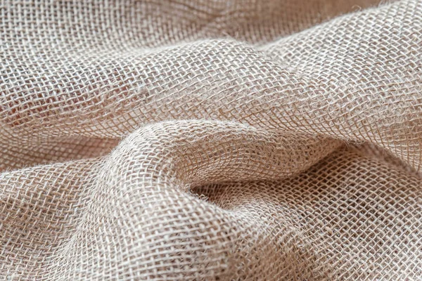 Abstract Background Burlap Fabric Close — Stock Photo, Image