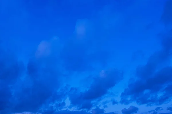 Resumo Fundo Dramática Nublado Céu Céu Azul Hora — Fotografia de Stock