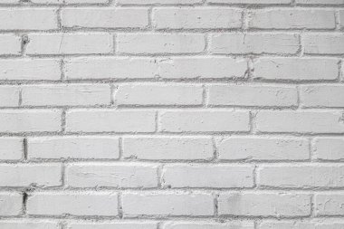 Beyaz tuğla duvarın klasik arkaplanı kapat 