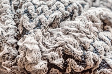 Şehvetli ağ kumaşının soyut arkaplanı