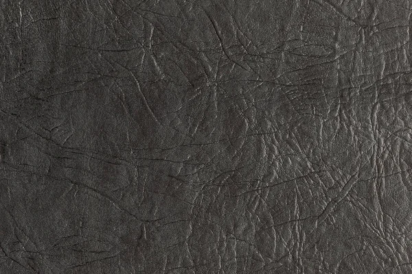 黒の人工皮革の質感の抽象的な背景が — ストック写真