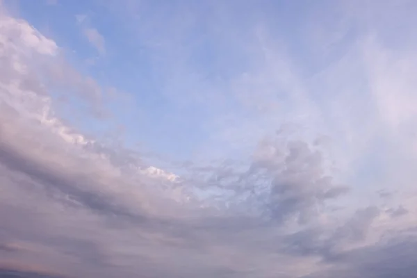 Fundo Abstrato Céu Nublado Por Sol Hora Azul — Fotografia de Stock