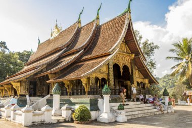 WAT xieng tanga tapınakta luang prabang, laos.