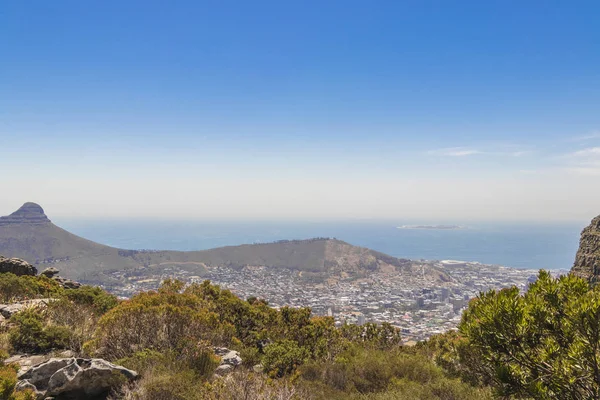 Vista panorámica de Ciudad del Cabo en Sudáfrica . — Foto de Stock