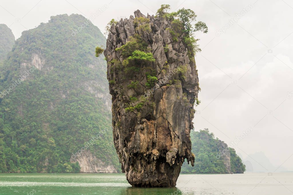 James Bond Island Thailand. Phang-Nga Bay Phang Nga Bay.