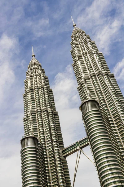 Increíbles Torres Gemelas Petronas Kuala Lumpur Malasia — Foto de Stock