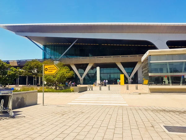 Entrada Aeropuerto Internacional Ciudad Del Cabo Sudáfrica — Foto de Stock