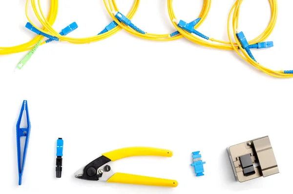 Optik fiber soyma ve kaynak aracı kiti