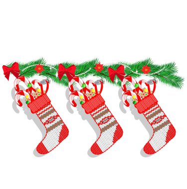 Noel dekorasyon tatlılar