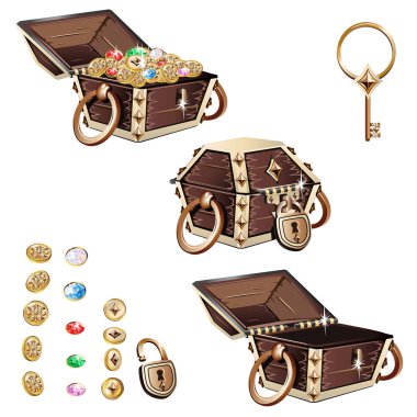  Hazine sandığı Set