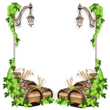 Bira çerçevelemek ile vintage başlangıç