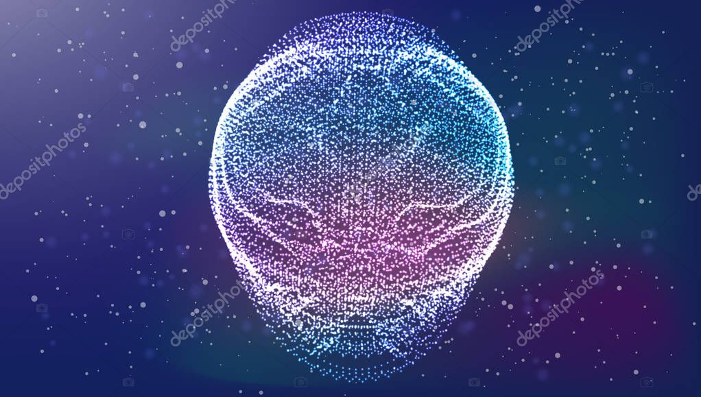 モーションに似ている 抽象に輝く未来の無限で星の背景のベクトル イラストぼやけてネオン光曲線 ストックベクター C Zozu