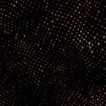 4k animación de vídeo fantástico Movimiento de fondo de partículas de oro