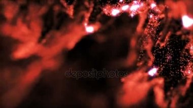 4 k kırmızı parçacık sorunsuz arka plan