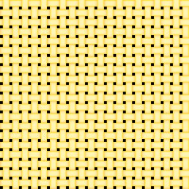 Vektör kesintisiz sarı basit ızgara desen