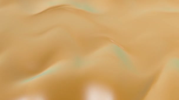 抽象橙色旋转液体布运动无缝背景 — 免费的图库视频