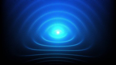 Vektör sonsuz soyut uzay arka plan. Fütüristik stil kartı