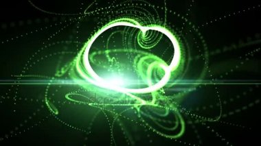 Sorunsuz yeşil Sinning hareketli arka plan