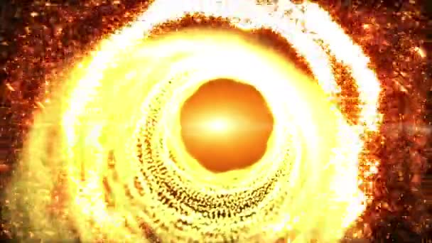 イントロ fo のビデオのループ粒子シームレス背景 — ストック動画