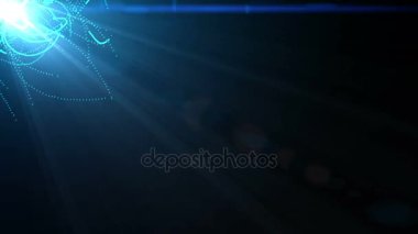 Parlayan şekil cyclically taşır. Arka plan için mükemmel. Mümkün sorunsuz döngü